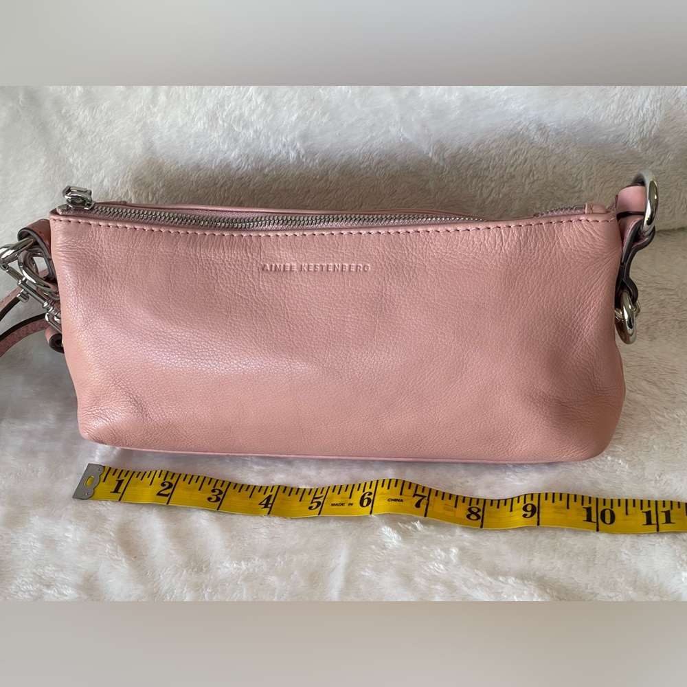 Aimee Kestenberg Riverside convertible crossbody bag pink silver - Picture 14 of 14